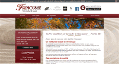 Desktop Screenshot of institut-frimousse.com